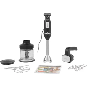 Kit Mixeur Plongeant Hachoir Batteur Base Multifonction 850W Ninja Original CI100EU