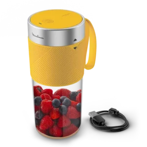 Mini Blender portable, sans fil, 300 ml Moulinex Original LM1C0210