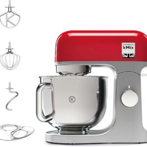 Robot pâtissier KENWOOD 1000 W - 5 L-KENWOOD KMX750RD rouge