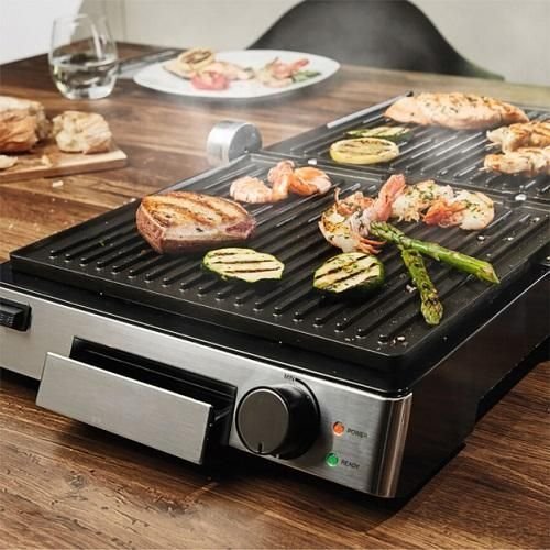Panineuse et Grill 2 en 1 inox 2000W SilverCrest HRG1016 – Image 2