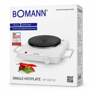 Plaque De Cuisson 1500W Bomann EKP 5027 CB
