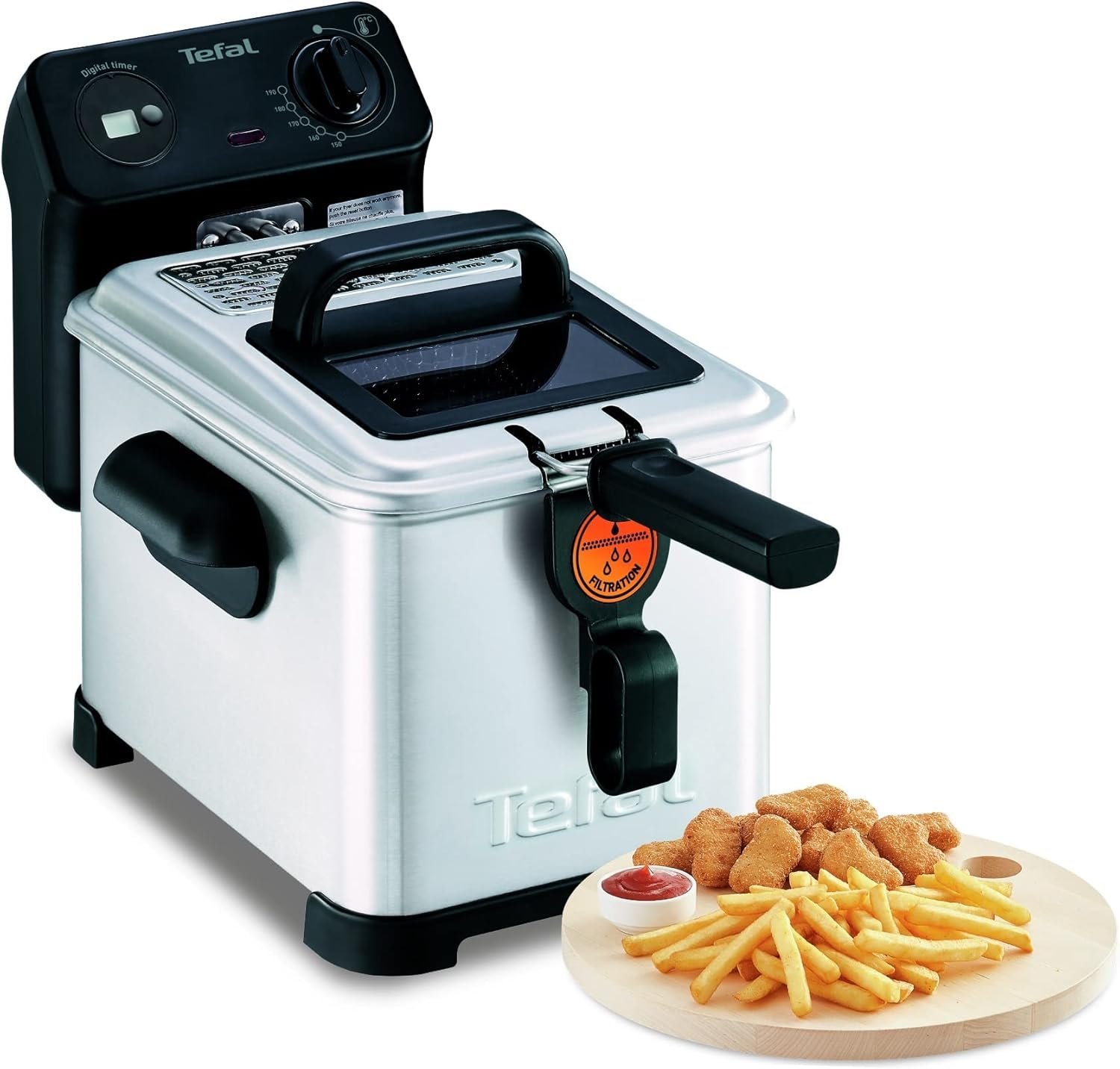 Friteuse inox 4L Filtra Pro Tefal – Image 5