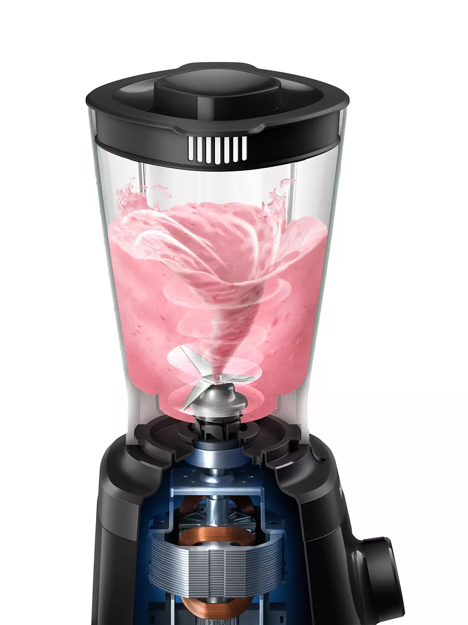 Blender Électrique familial 550W - 2L Avec Technologie ProBlend Philips HR2141/92 – Image 2