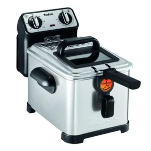 Friteuse inox Tefal  4 L - 2400W Avec minuteur mécanique Tefal Original Filtra Pro FR516110