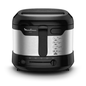Friteuse 1.5L 1600W Uno Noir Moulinex Originnal inox AF215D10