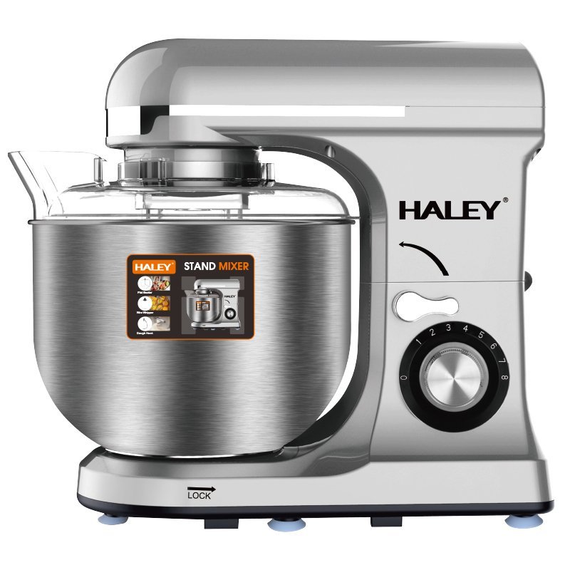Pétrin double crochets 2200W 9L HALEY HY-2414 – Image 2