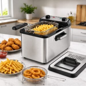 Friteuse inox Electrique 4.2L 3250W Tirexx Original FRTX2000