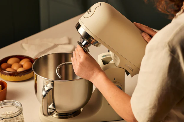 Robot pâtissier Kenwood original 1000W KMX751ACR Crème – Image 7