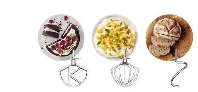 Robot pâtissier Kenwood original 1000W KMX751ACR Crème – Image 3