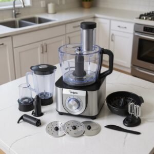 Robot Multifonction en Inox 13 en 1 - 1000W Unipro